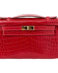 Hermès Mini Kelly Pochette in Crocodile Niloticus