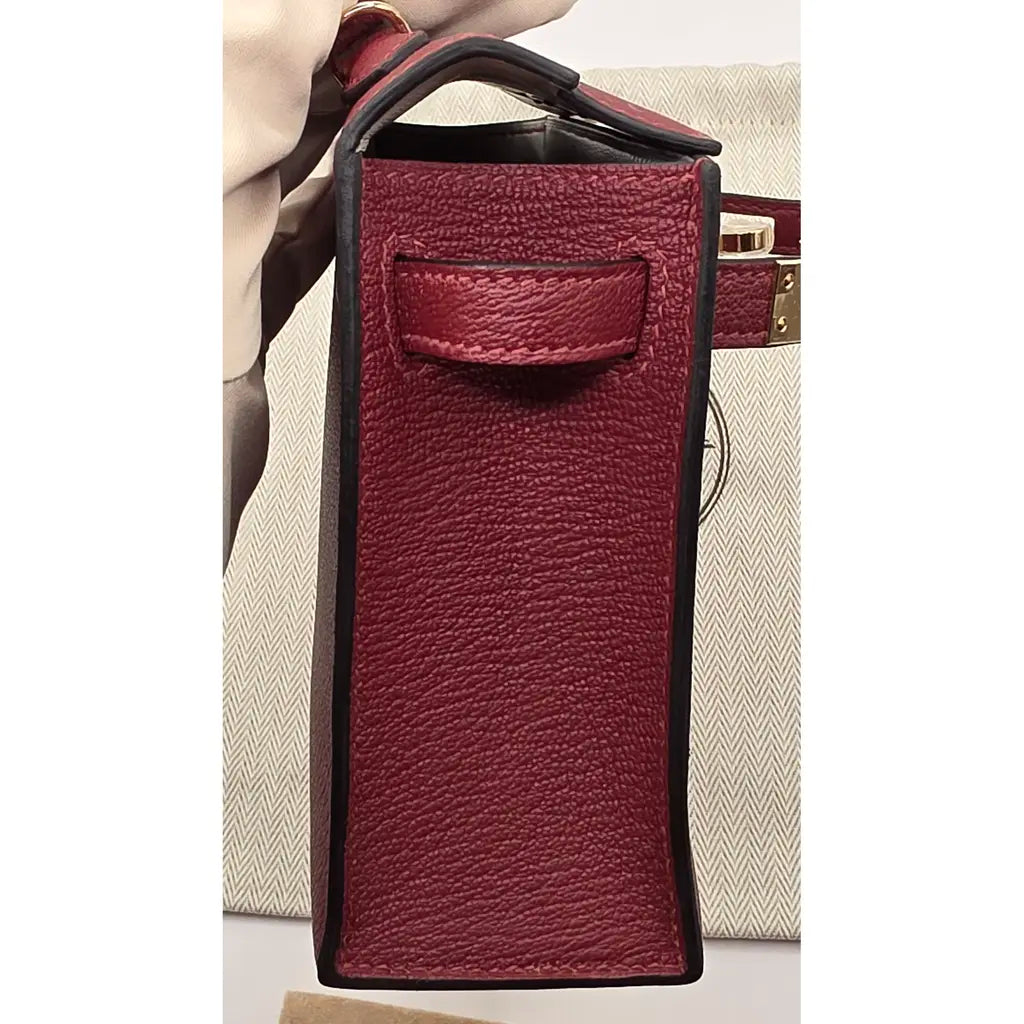 HRMS Mini Kelly HSS Rouge H / Gris Perl