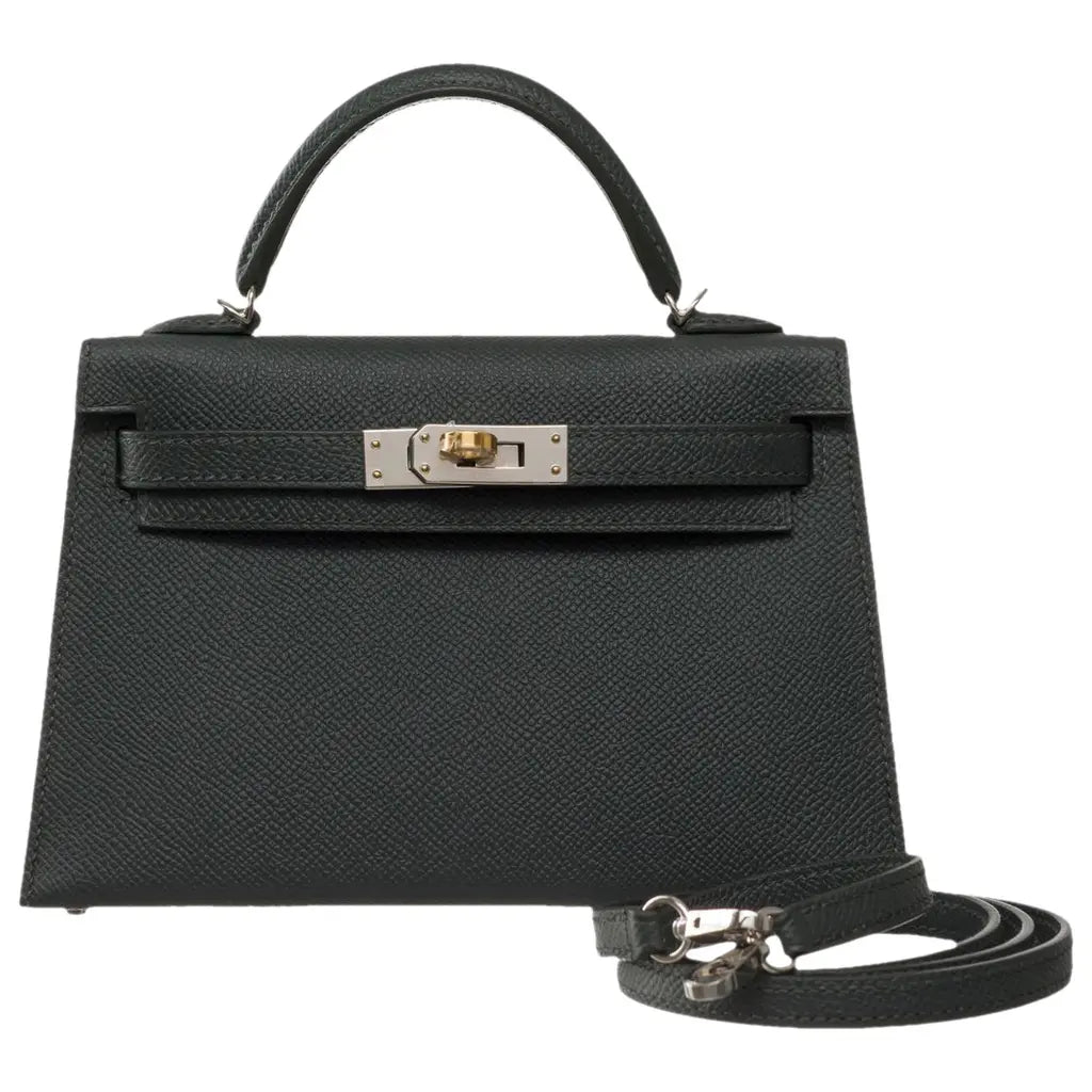 HRMS Mini Kelly Black 20cm