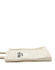 PRD crochet tote bag raffia white