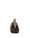 FNDI Medium FNDI First Clutch Bag Shearling Brown GHW