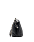 FNDI doctom chain shoulder bag leather black SHW