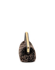 FNDI Medium FNDI First Clutch Bag Shearling Brown GHW