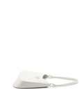 PRD Cleo Shoulder Bag Brushed Leather White SHW