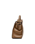 FNDI Medium Peekaboo Calfskin Tobacco GHW
