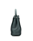 FNDI medium peekaboo leather light blue SHW