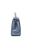 FNDI Medium Peekaboo Calfskin Blue Multicolour Hardware
