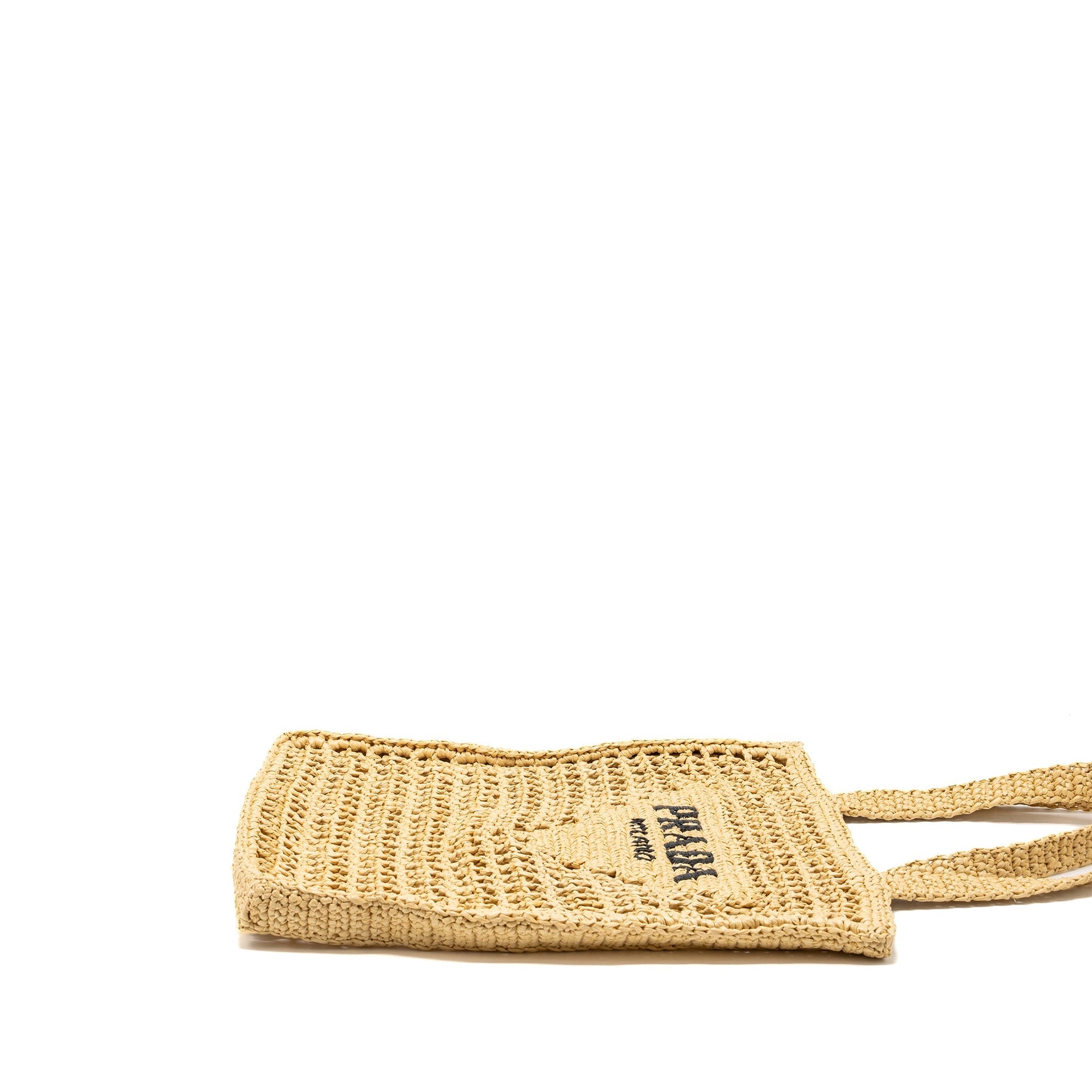 PRD Crochet Tote Bag Raffia Tan