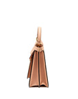 FNDI Mediume Peekaboo ISeeU tote lambskin light pink GHW