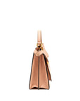 FNDI Mediume Peekaboo ISeeU tote lambskin light pink GHW