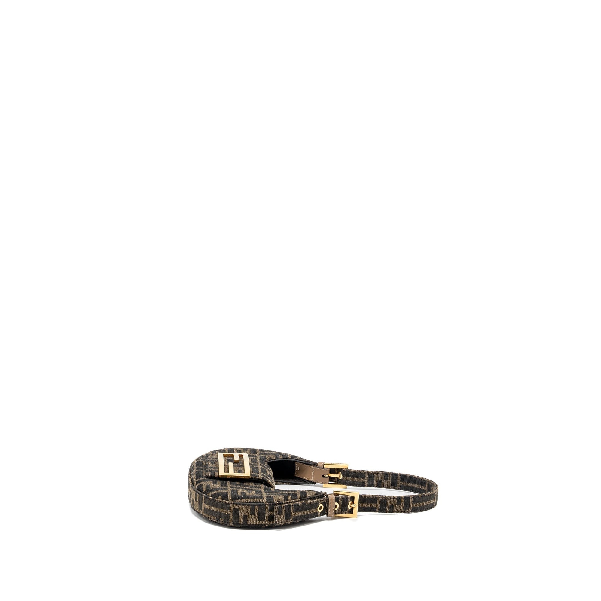 FNDI Mini cookie bag FF Fabric jacquard GHW