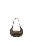 FNDI Mini cookie bag FF Fabric jacquard GHW