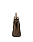 FNDI Medium Peekaboo Bag Calfskin Tobaco GHW