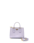 PRD Galleria Saffiano Mini Bag Leather Light Purple GHW