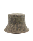 FNDI Bucket Hat Monogram with Red inside