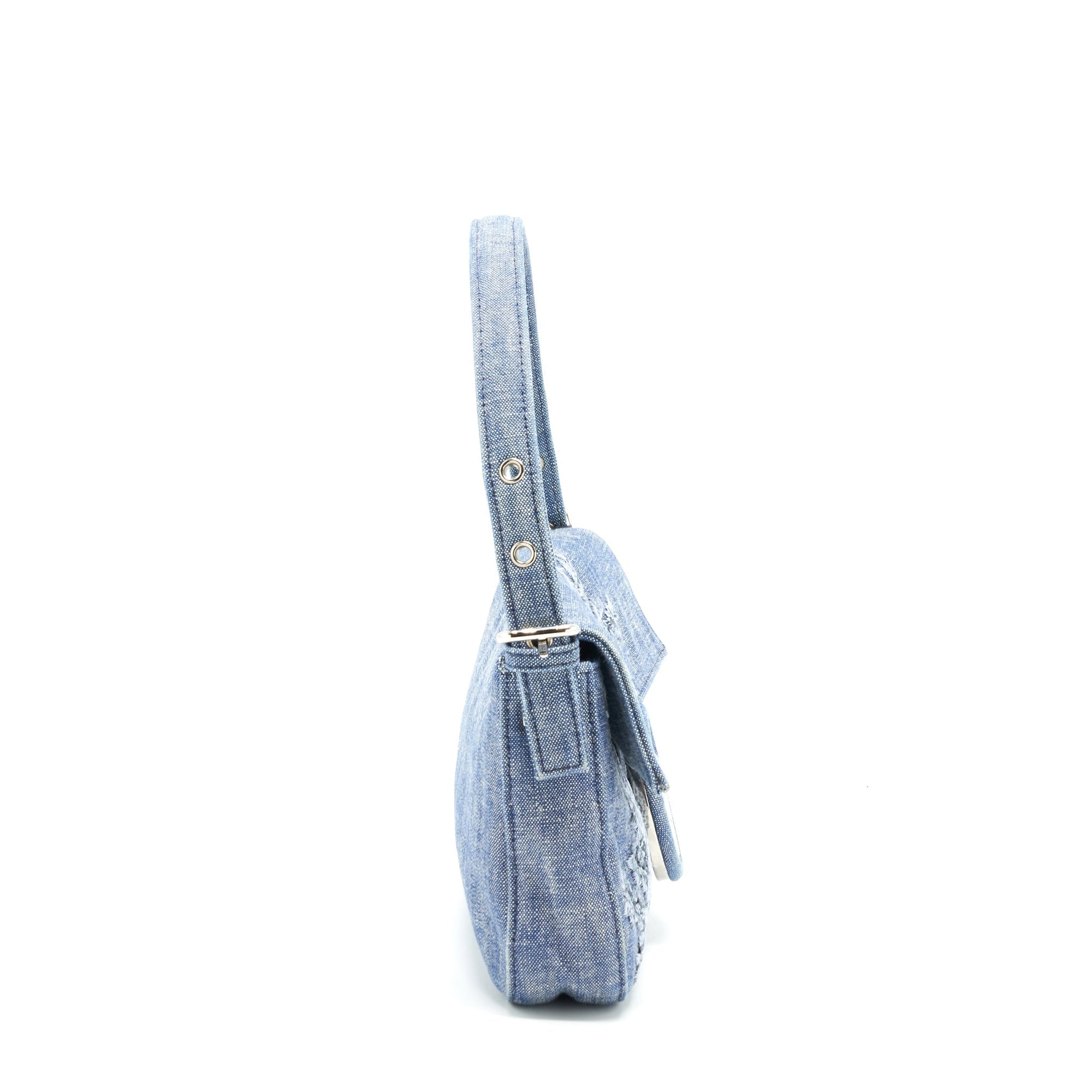 FNDI limited edition Baguette Denim SHW