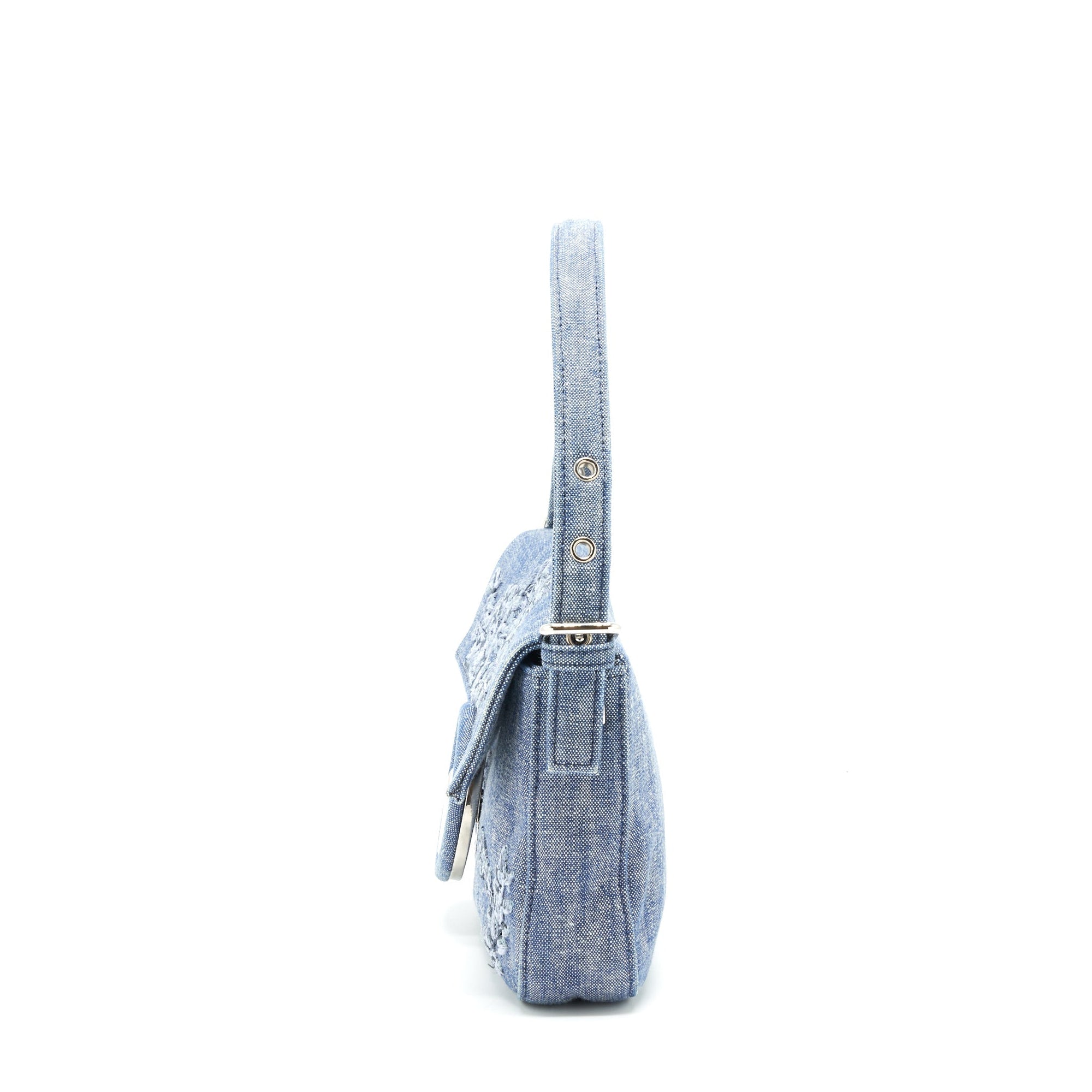 FNDI limited edition Baguette Denim SHW