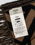 FNDI FF Scarf Cashmere Brown