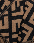 FNDI FF Scarf Cashmere Brown
