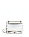 FNDI Kan I Bag Metallic Sliver/Multicolor With Gold And Silver Hardware
