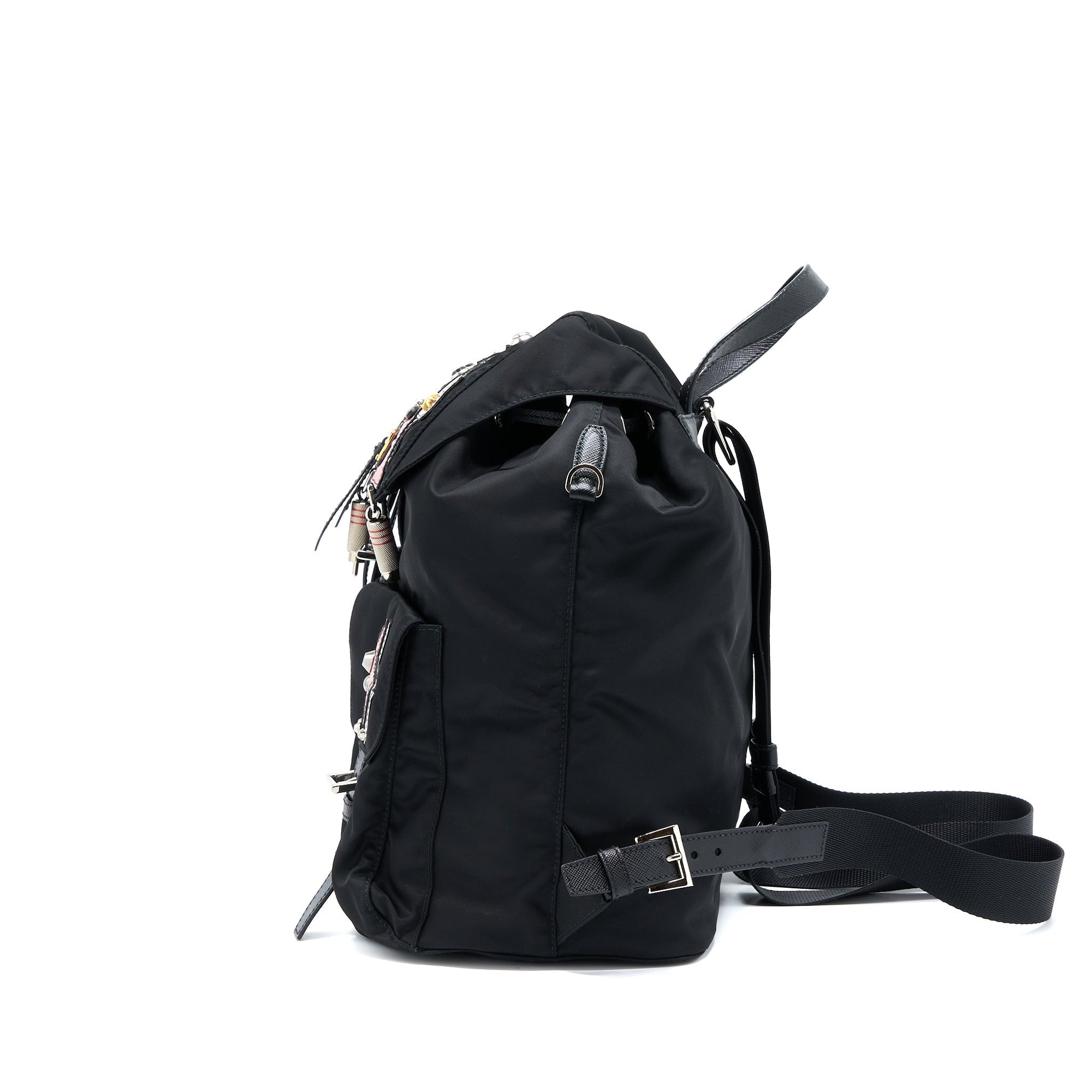 PRD Backpack Nylon Black/ Multicoloured SHW