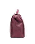 FNDI large Peekaboo Tote Bag Dark Red