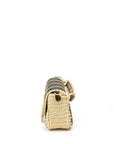 FNDI Baguette Shoulder Bag Fabric Brown/Cream