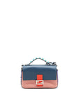 FNDI Micro Baguette Monster Double sided Bag Multi colour