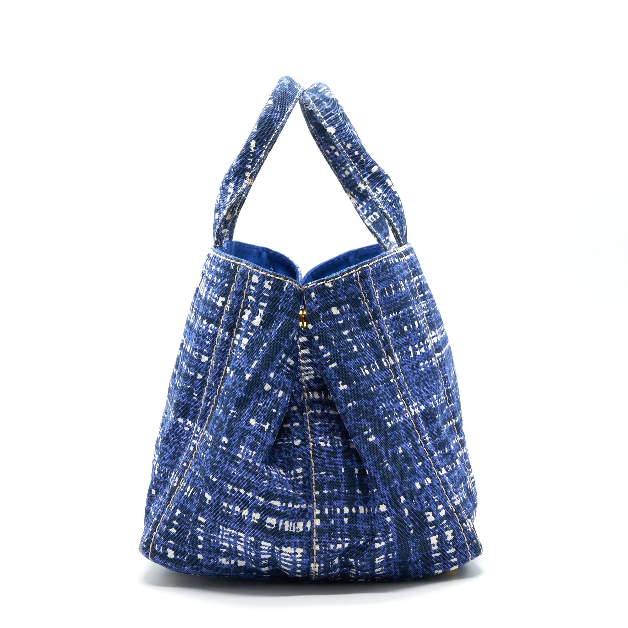 PRD Canvas Shopping Tote Bag Blue