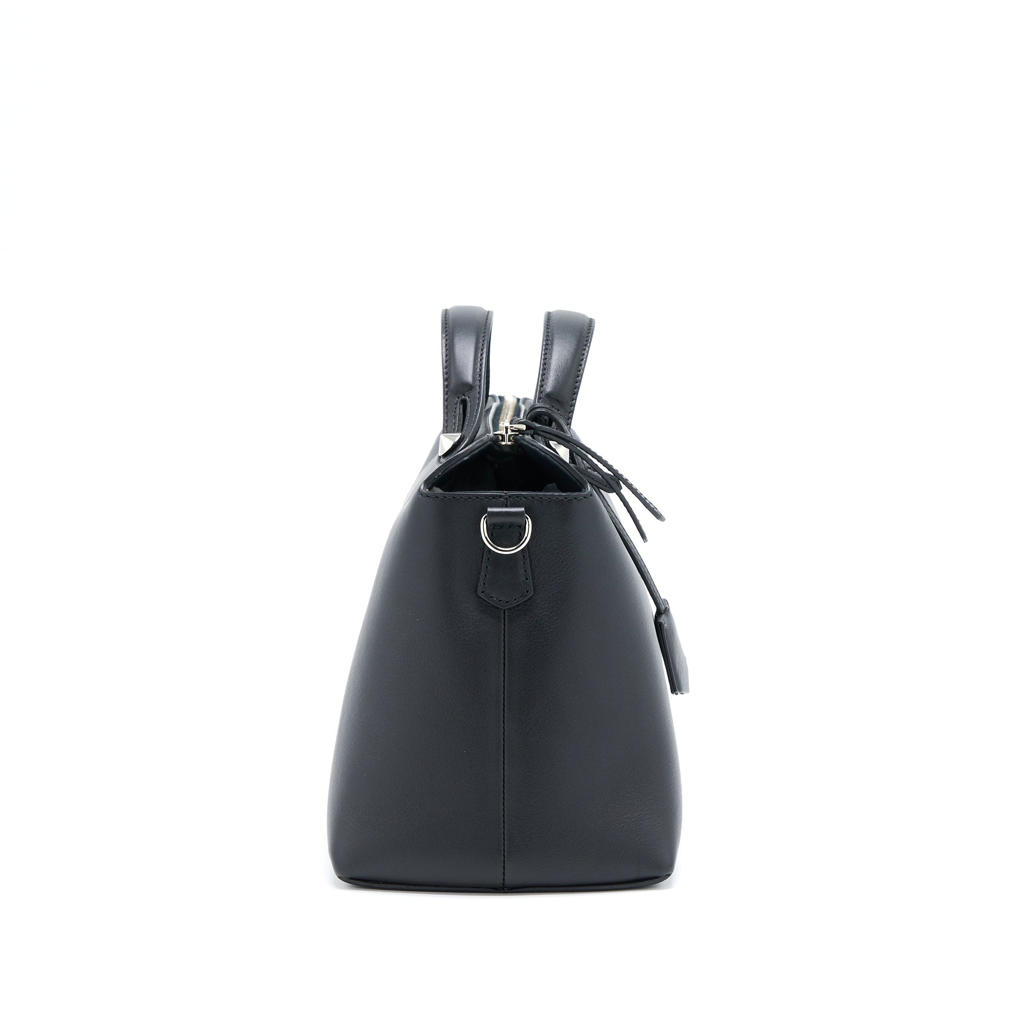 FNDI By The Way Bag Calfskin Black SHW