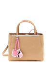 FNDI 2Jours Tote Bag Beige SHW