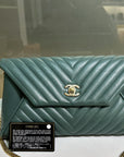 CHNL Cluth Green Bag