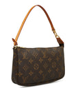 Brown LV Monogram Pochette Accessoires Baguette