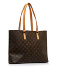 Brown LV Monogram Luco Tote