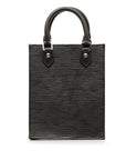 Black LV Epi Petit Sac Plat Satchel