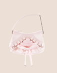 CHRISTIAN DOR PINK SATIN MINI CORSET BAG