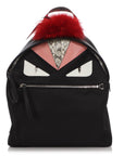 FNDI Medium Black Nylon Monster Backpack