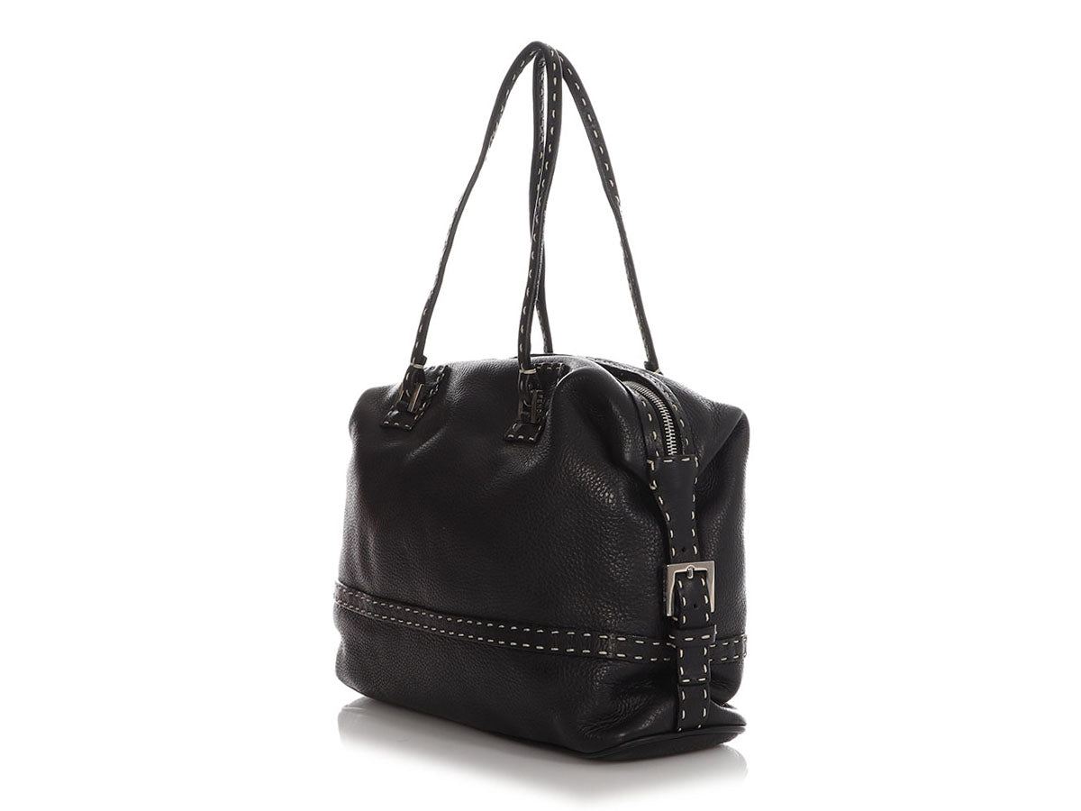 FNDI Black Selleria Satchel