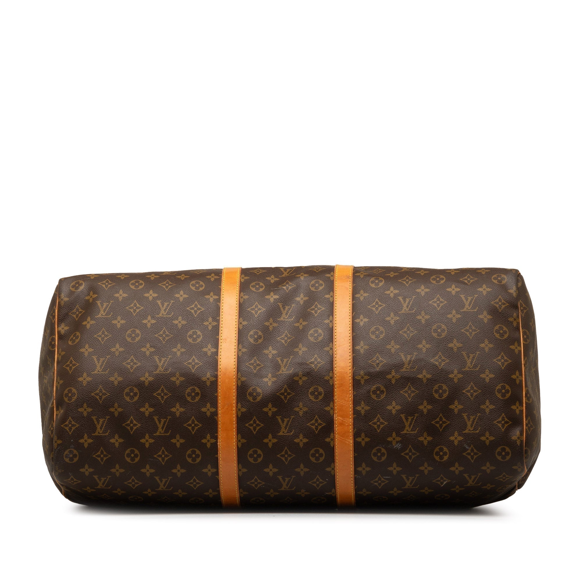 Brown LV Monogram Keepall 60 Travel Bag