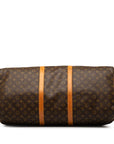 Brown LV Monogram Keepall 60 Travel Bag
