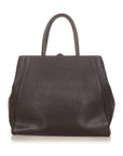 FNDI 2Jours Leather Tote Bag (SHG-26240)