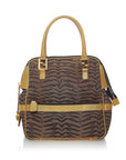 FNDI Animal Print Canvas Handbag (SHG-30882)