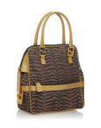 FNDI Animal Print Canvas Handbag (SHG-30882)