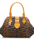 FNDI Animal Print Handbag (SHG-FwAKG4)