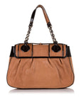 FNDI B. Bag Leather Handbag (SHG-34835)