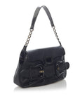 FNDI B Bis Leather Shoulder Bag (SHG-31432)