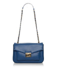 FNDI Be Baguette Leather Crossbody Bag (SHG-30577)