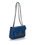 FNDI Be Baguette Leather Crossbody Bag (SHG-30577)