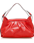 FNDI Borsa Doctor Leather Shoulder Bag (SHG-31707)