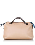 FNDI By The Way Leather Satchel (SHG-30917)